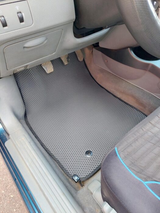 EVA (Эва) коврик для Mazda Axela 3 поколение рест/дорест 2013-2019 седан, хэтчбек 5 дверей ПРАВЫЙ РУЛЬ, ПЕРЕДНИЙ ПРИВОД
